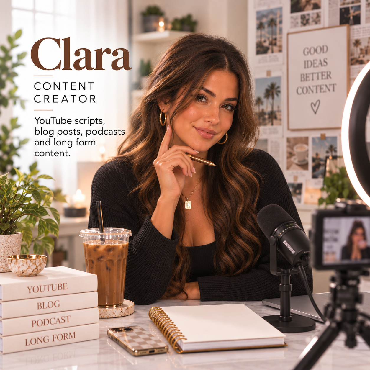 Clara — Content Creator