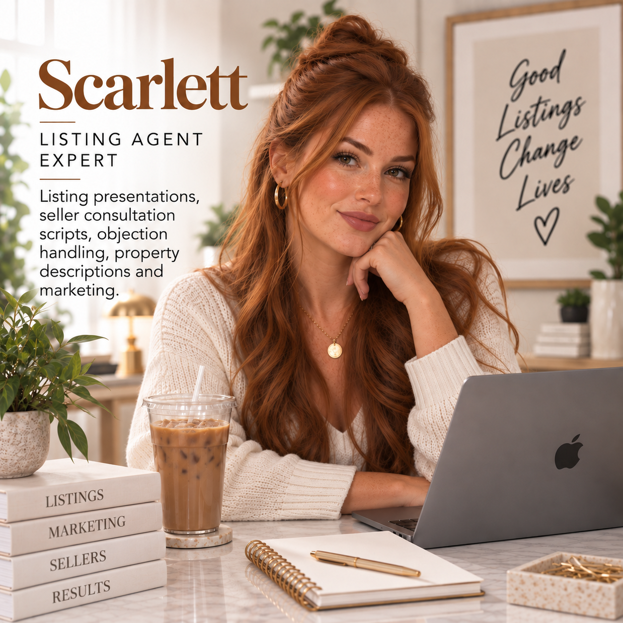 Scarlett — Listing Agent Expert