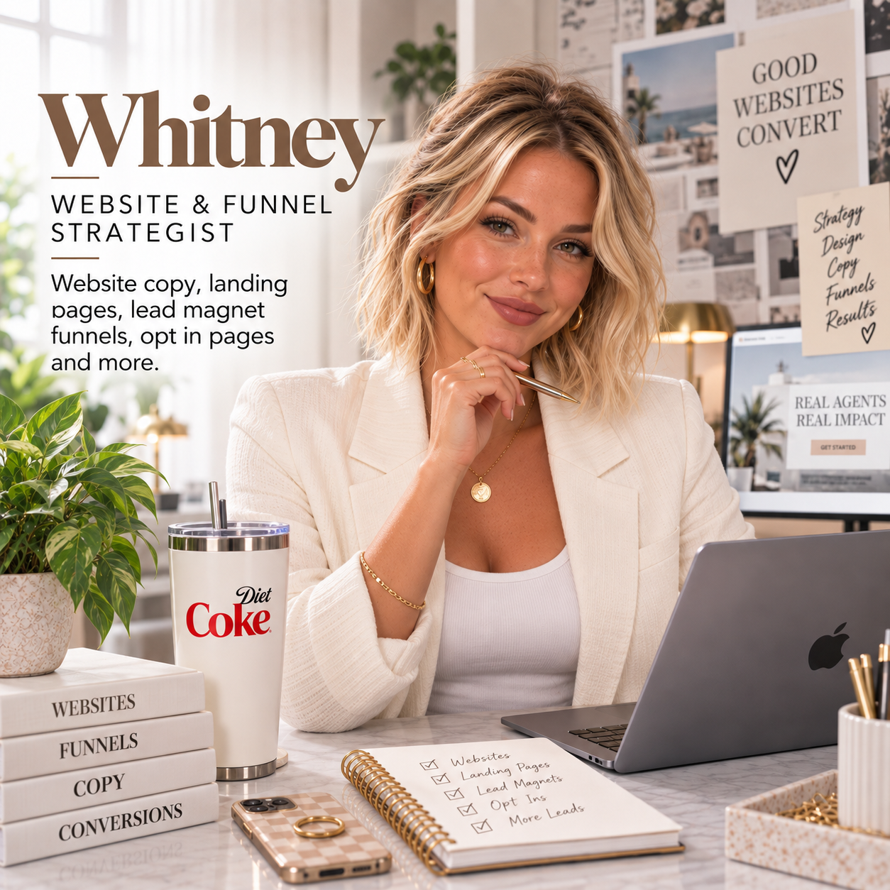 Whitney — Website & Funnel Strategist