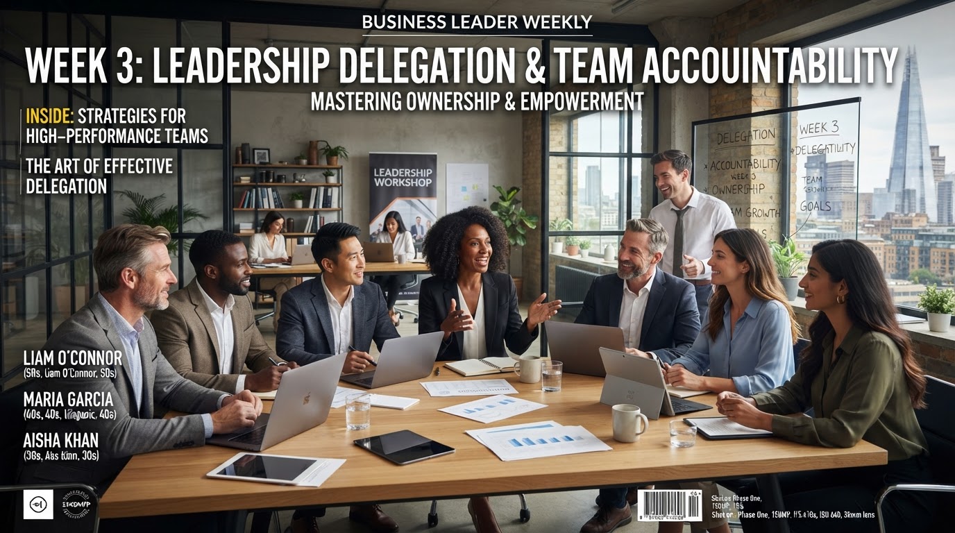 Week 3 Leadership, Delegation & Accountability