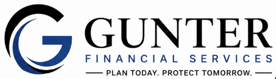 Gunter Financial Services Logo - Plan Today. Protect Tomorrow.