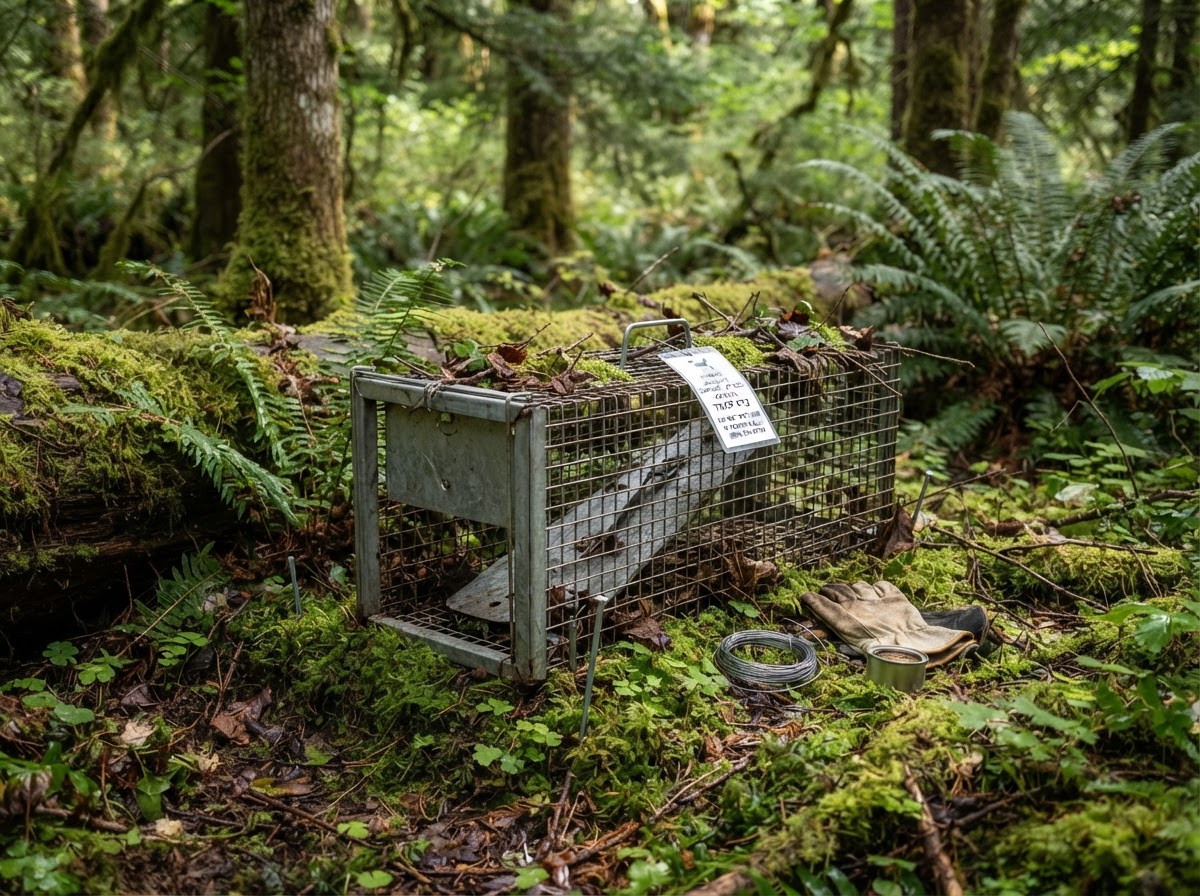 Professional humane wildlife control gear