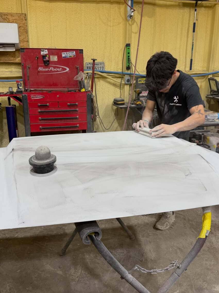 Auto body repair work 15 at Clayton's Collision