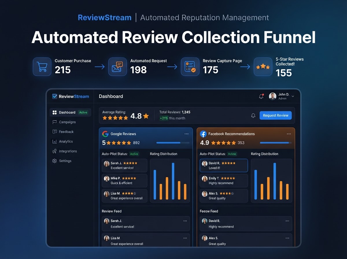 Automated Review Funnel