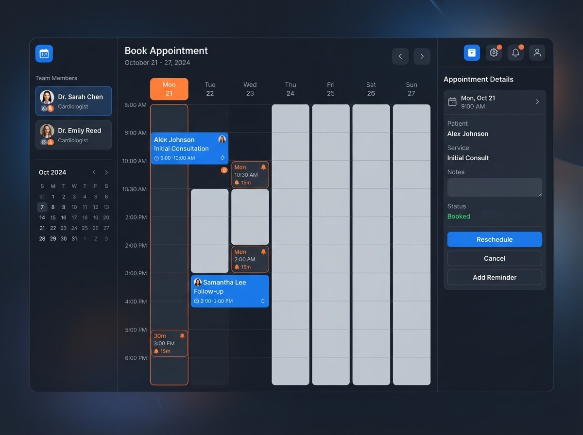 Automated Appointment Calendar