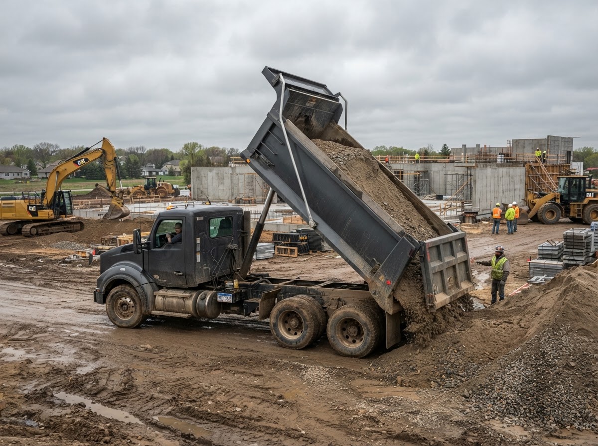 Construction Material Hauling