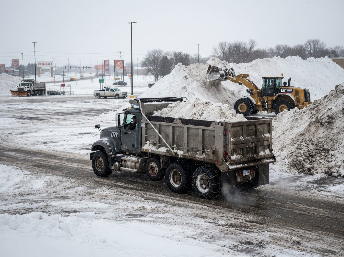 Snow Hauling