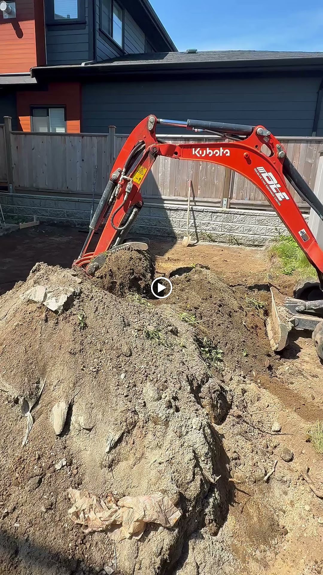 Can Concrete site work footage