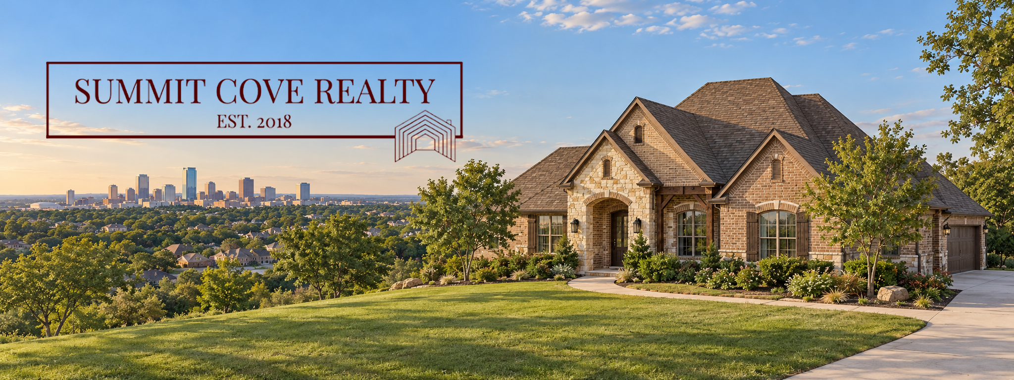 Summit Cove Realty - Dallas-Fort Worth Metroplex Skyline and Residential Community