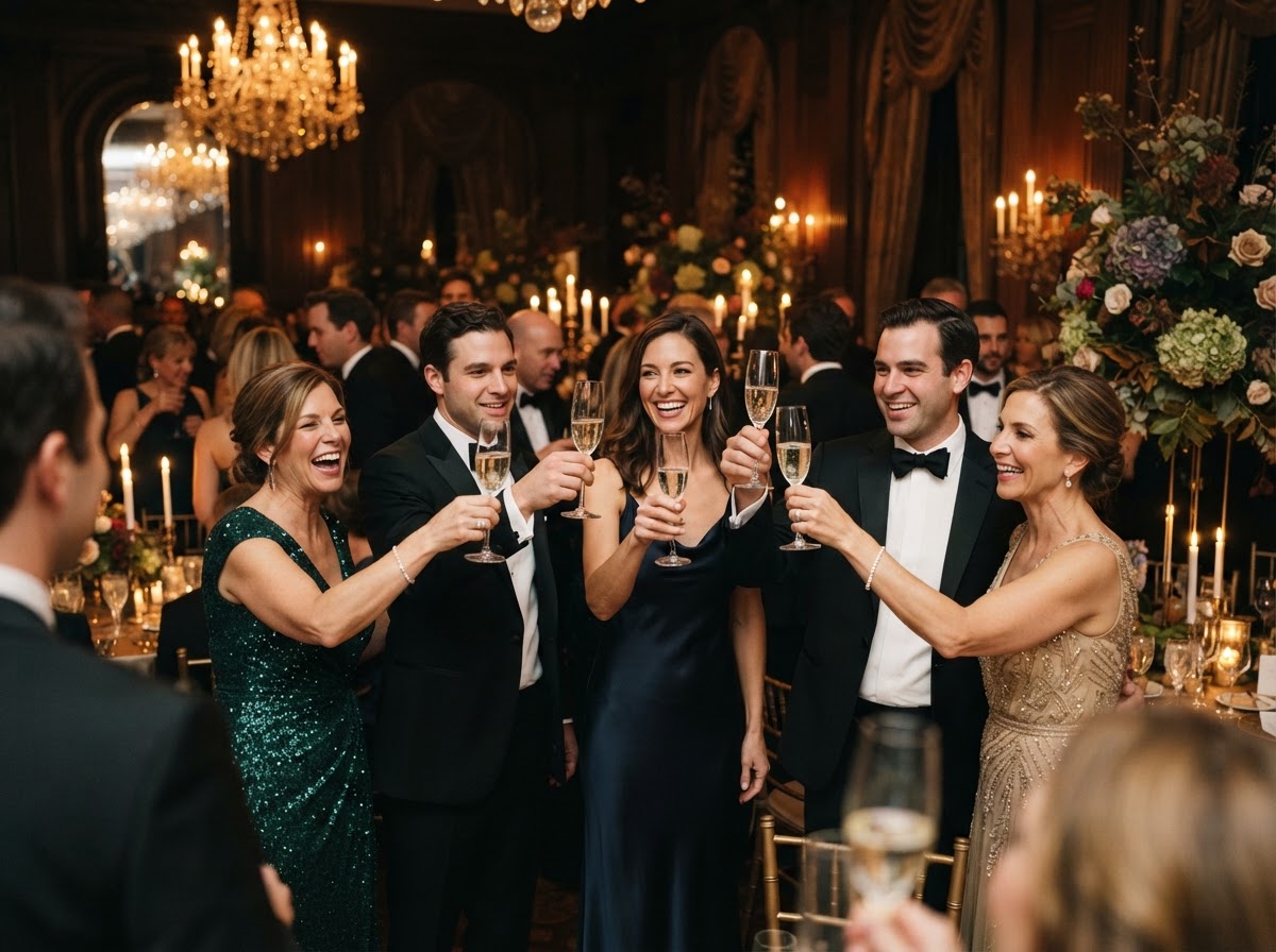 An elegant evening gala celebration