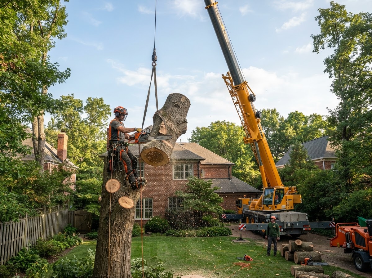 Tree Removal performed by Mayes Tree Service