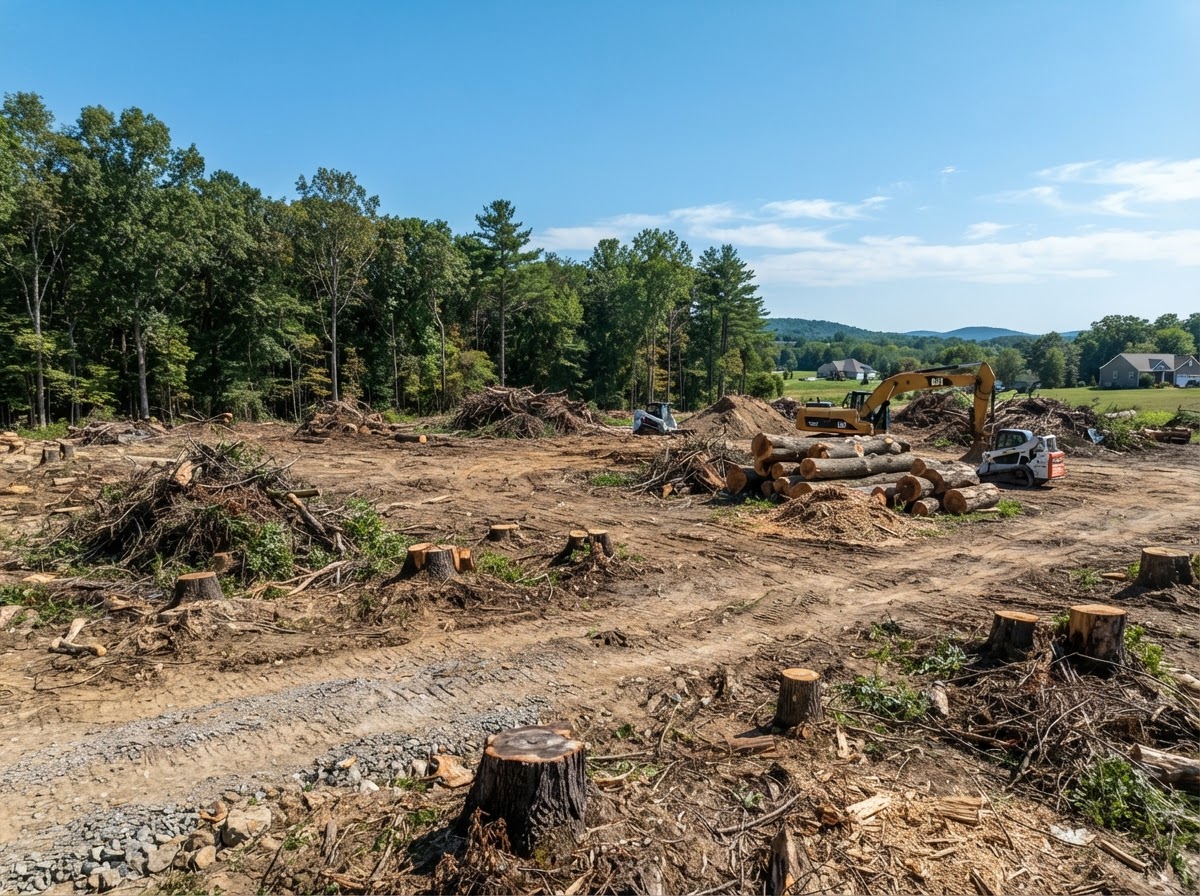 Lot & Land Clearing performed by Mayes Tree Service