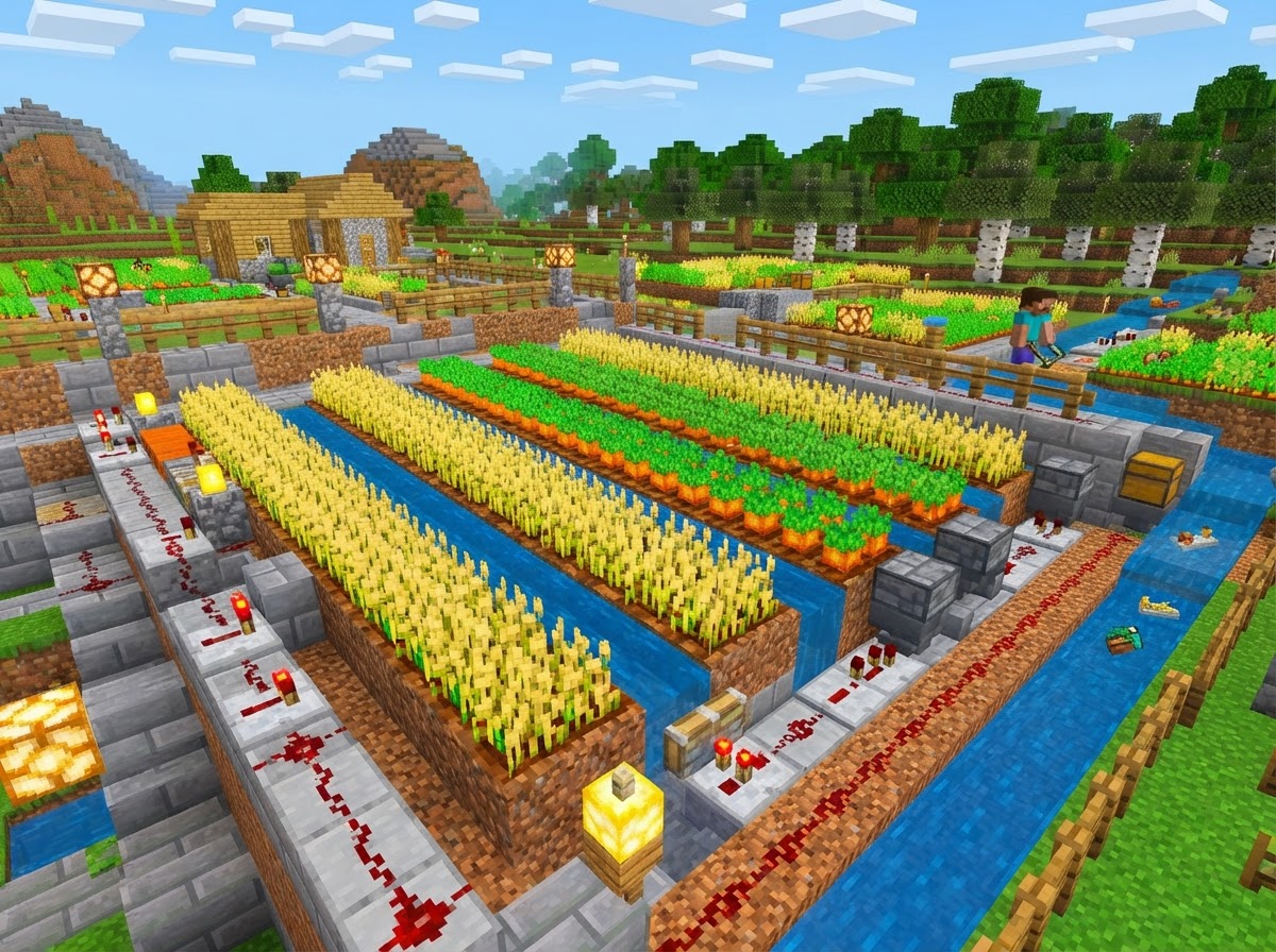 Redstone Farm build idea