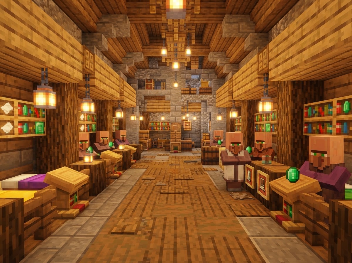 Villager Trading Hall build idea