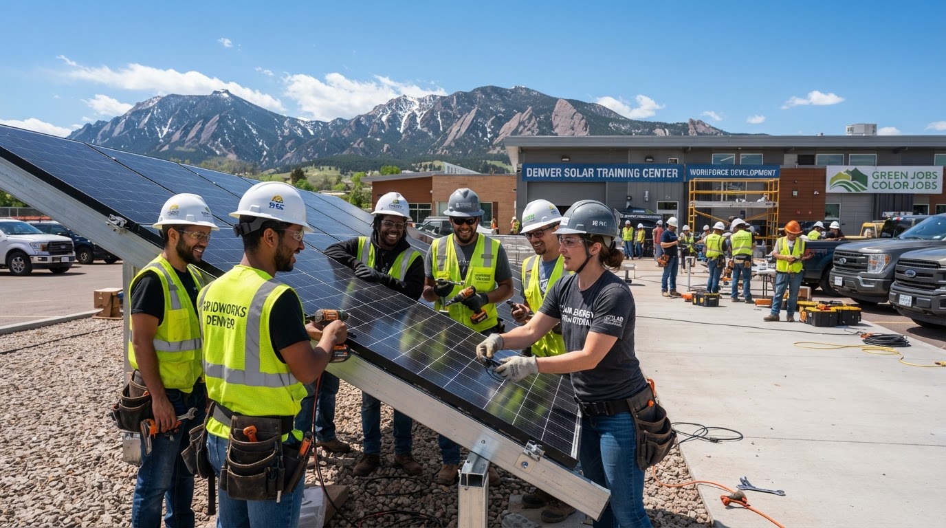 Denver solar workforce training facility in Colorado