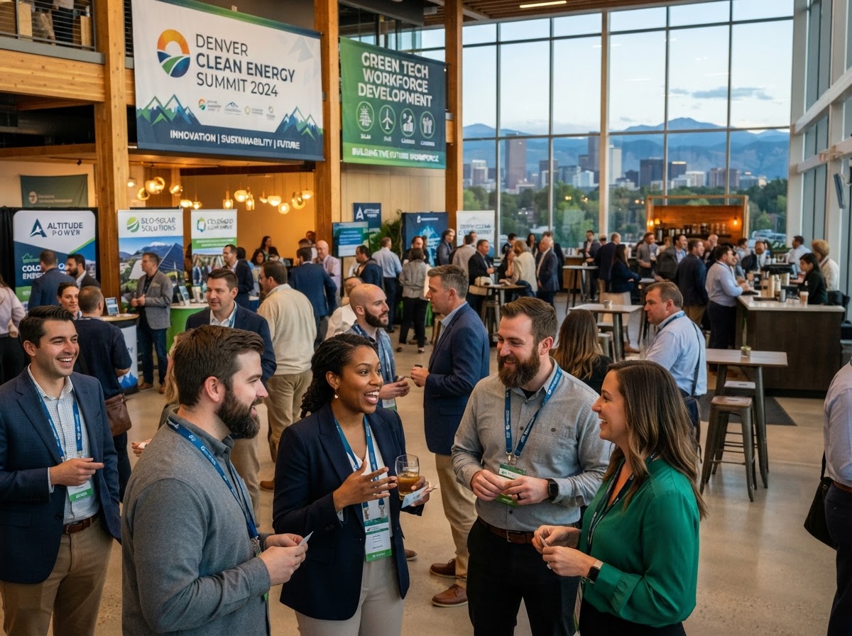Denver green energy networking and workforce summit