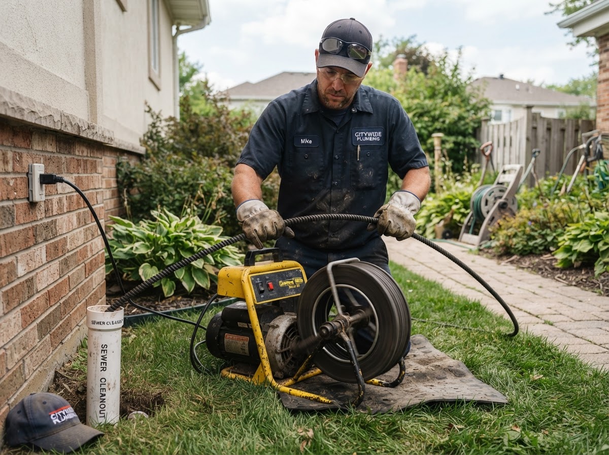 Main Line & Sewer Line Clearing