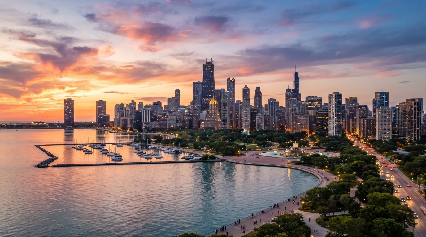 Chicagoland City Skyline