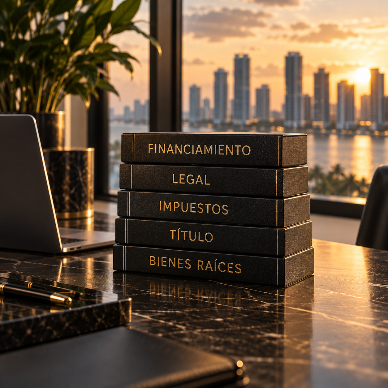 Coordinar la asesoría profesional - Financiamiento, Legal, Impuestos, Título y Bienes Raíces