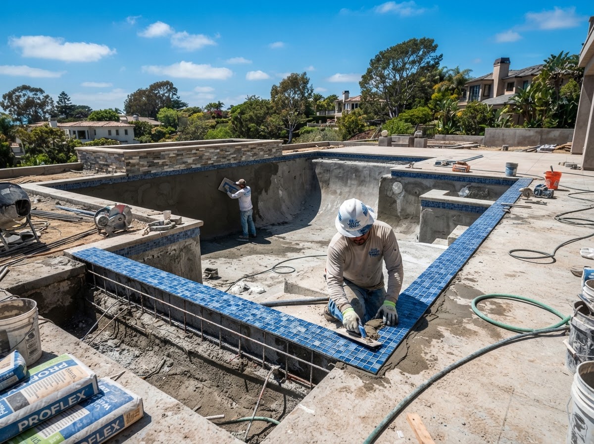 Pool Construction — web design and marketing