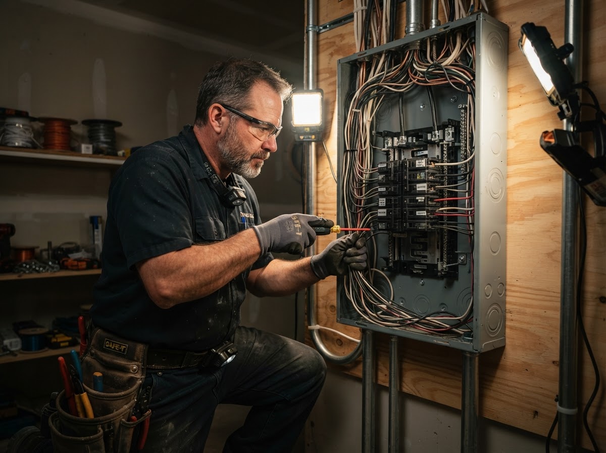 Electrician — web design and marketing