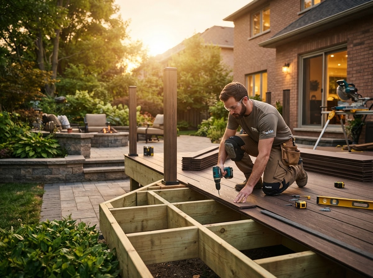 Decks & Patios — web design and marketing