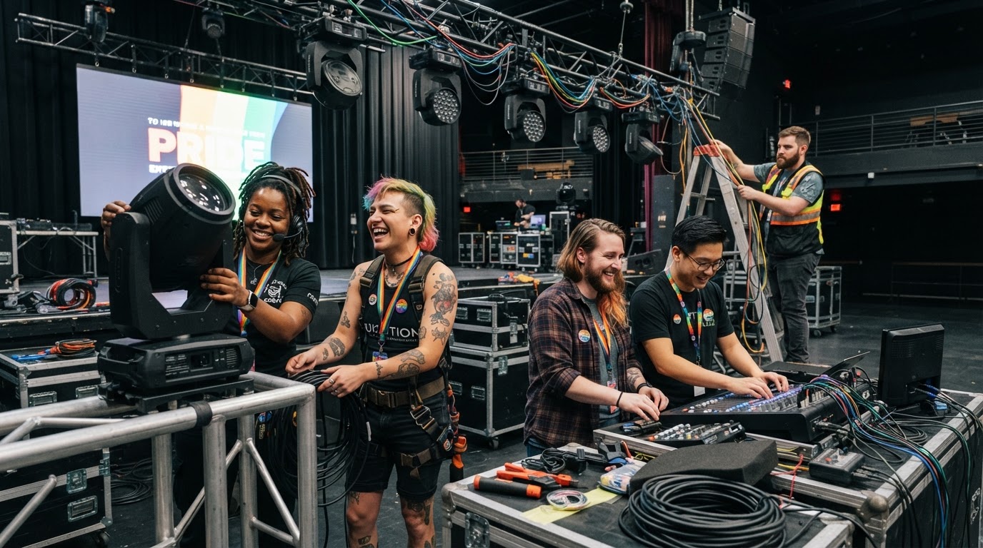 Sky Casper, queer event producer and drag brunch creator in Connecticut
