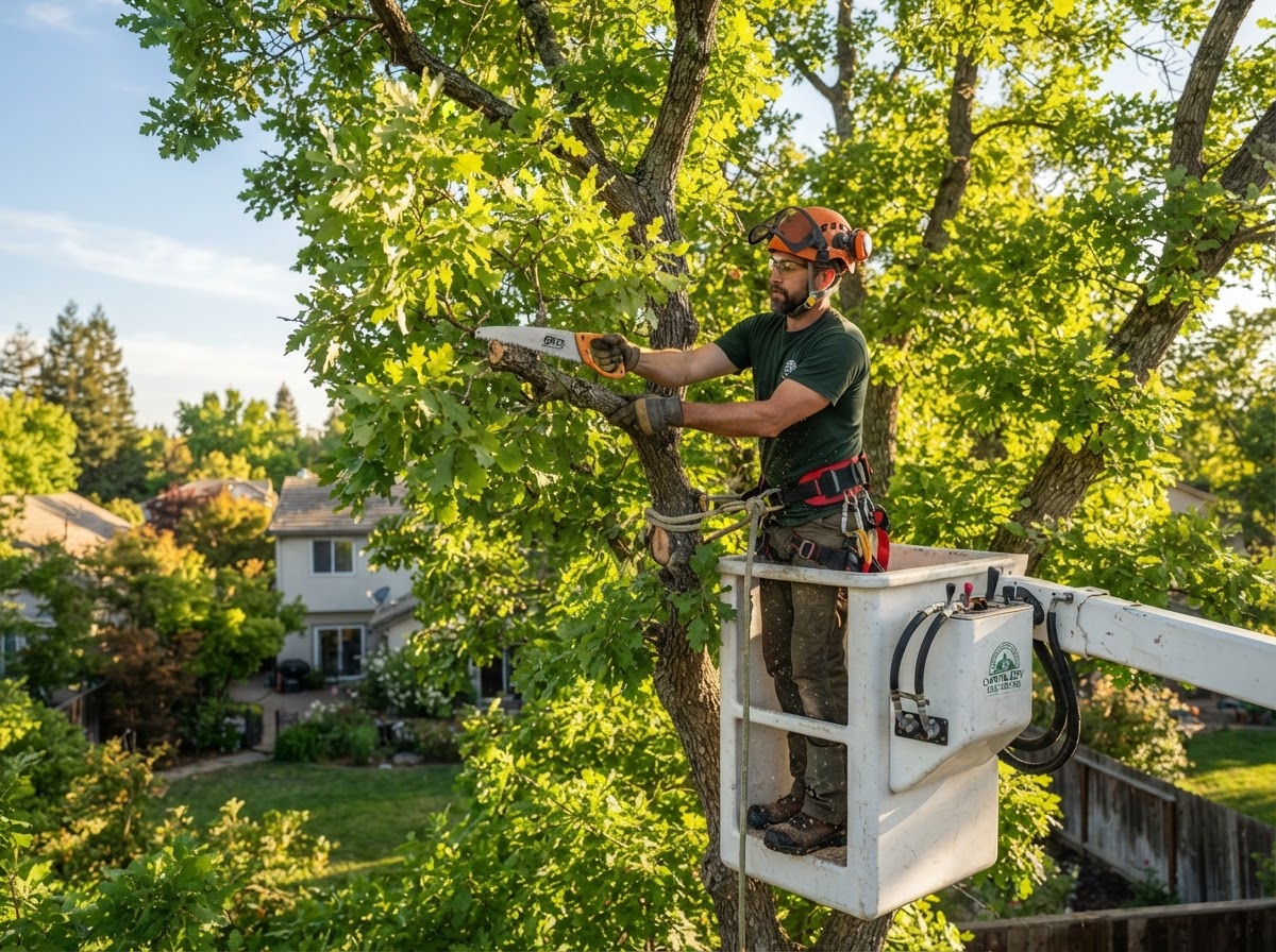 Tree Trimming & Canopy Pruning by Honey Bee Tree Service in Sacramento, CA