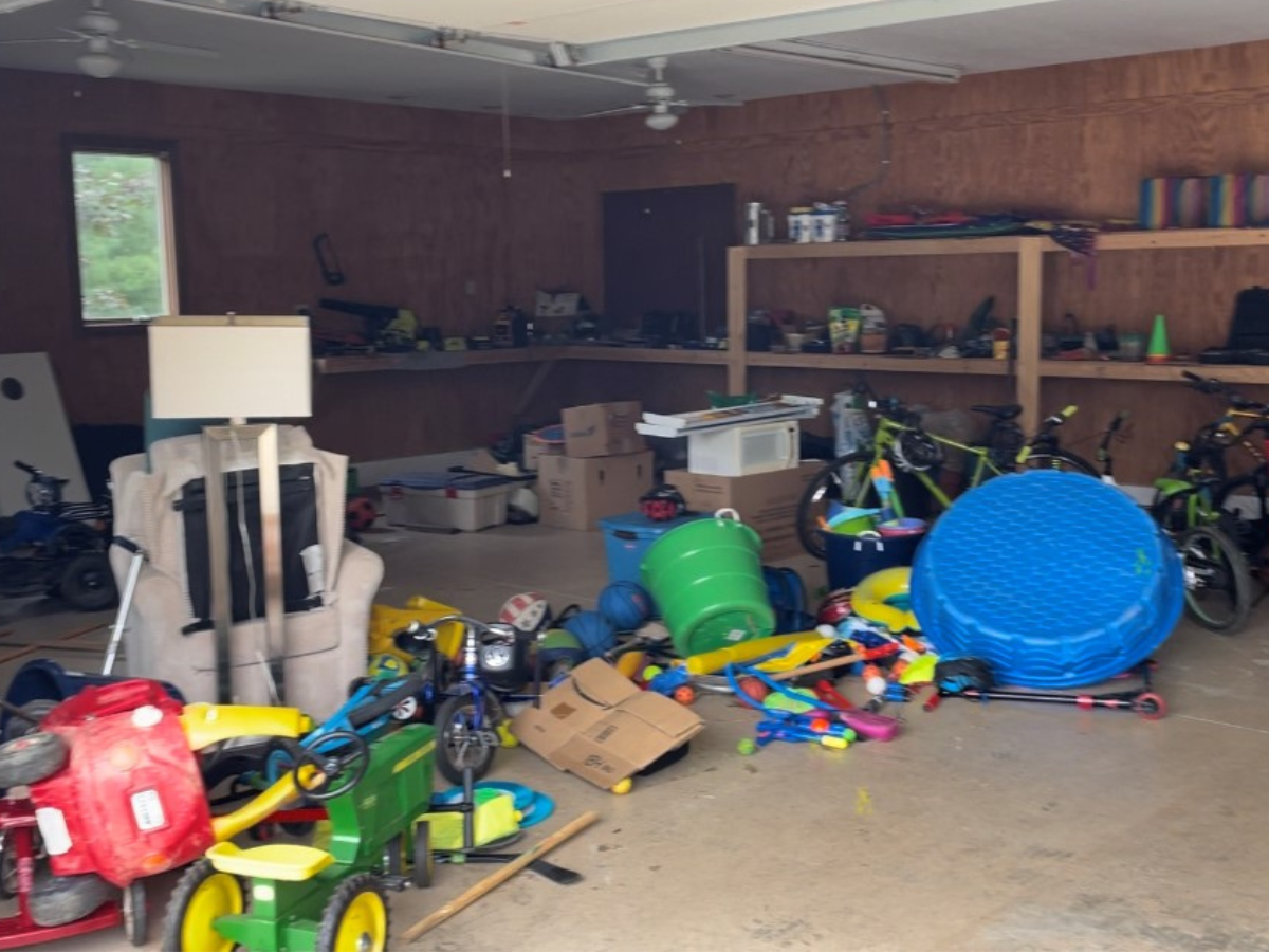 Before: Workshop & Storage Zone