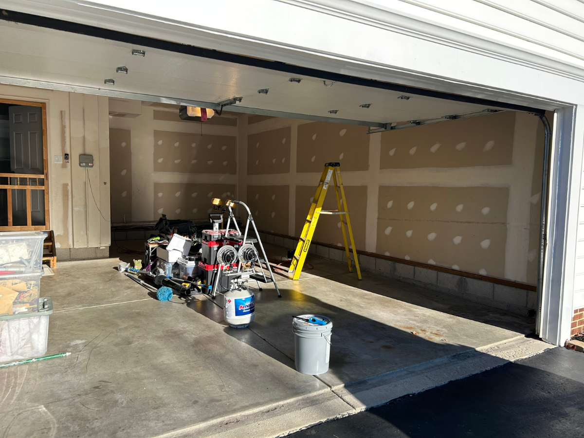 Before: Everything Off The Floor + Fresh Paint