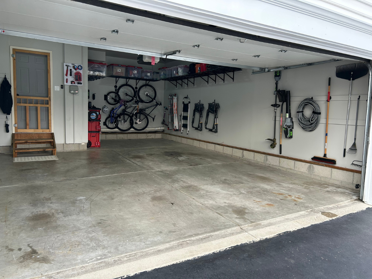 After: Everything Off The Floor + Fresh Paint