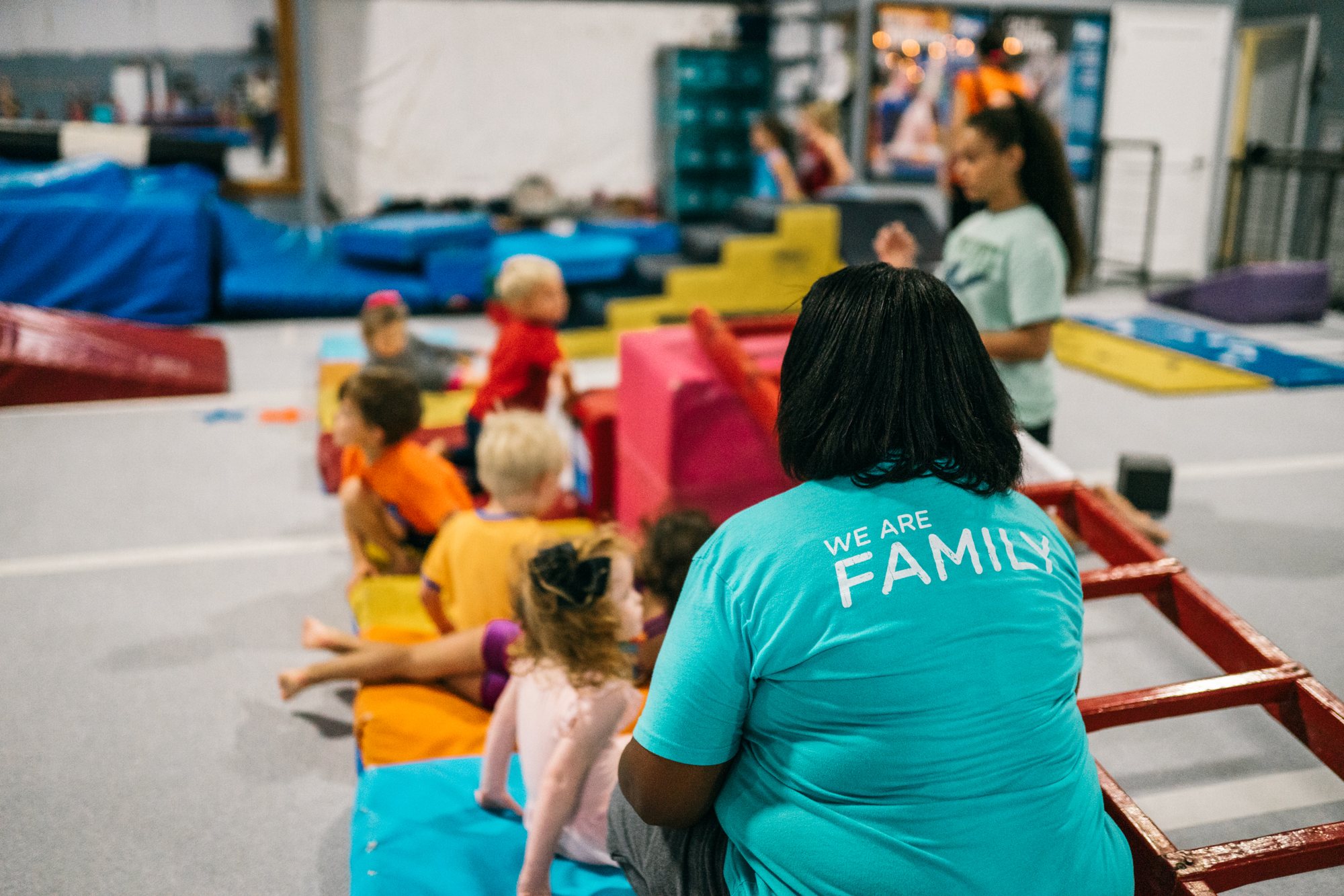 Kids enjoying time together at Gym Counts