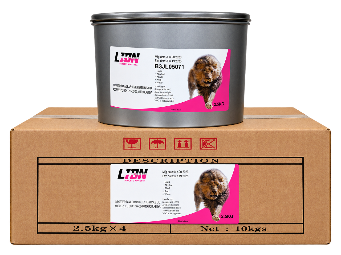 LION Process Magenta 2.5KG
