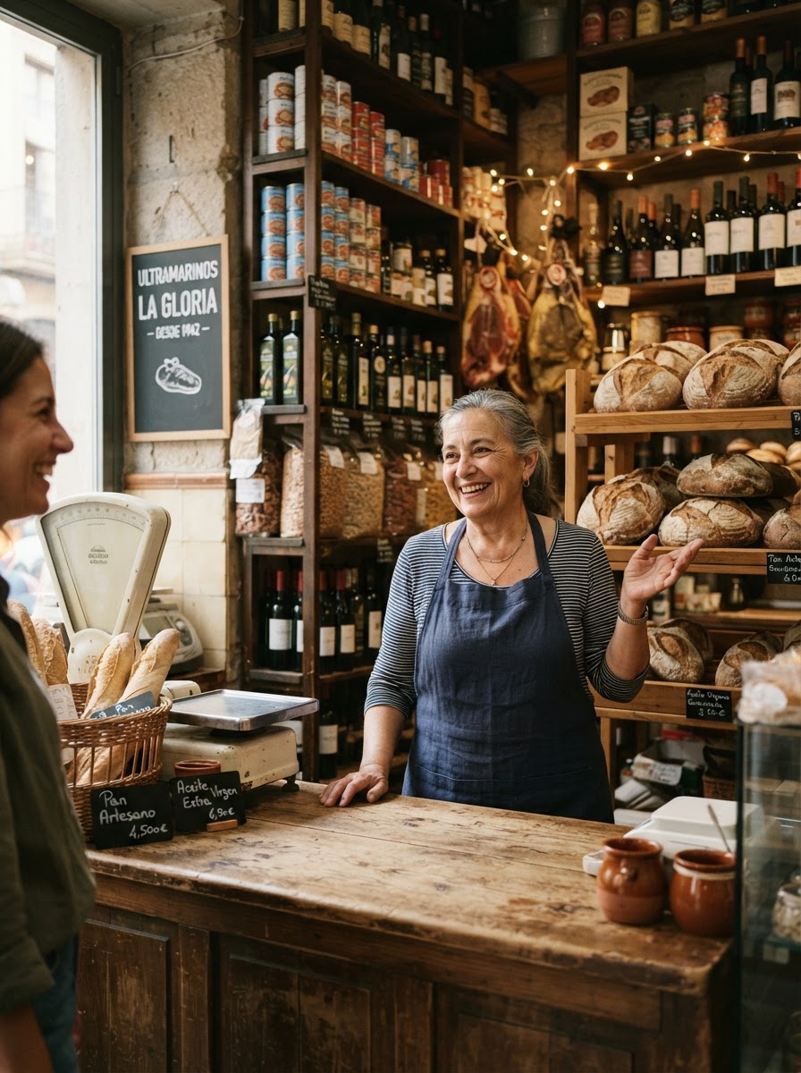 Comercio local y ultramarinos de barrio