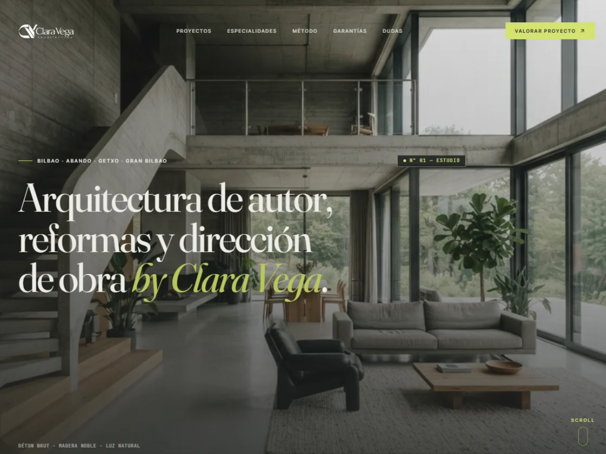 Clara Vega Arquitectura