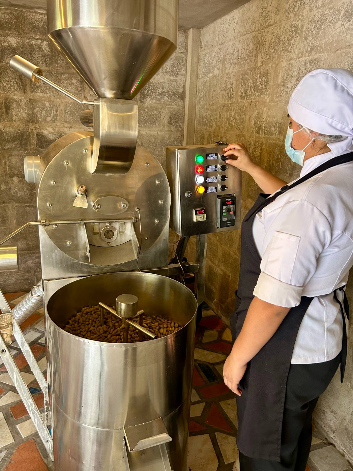 Tostado y refinado de coberturas de chocolate Valle de Rioja