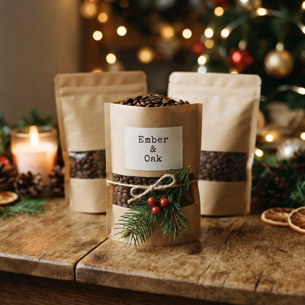 Holiday roasts are bagged and ready. Fresh batches for the weekend.