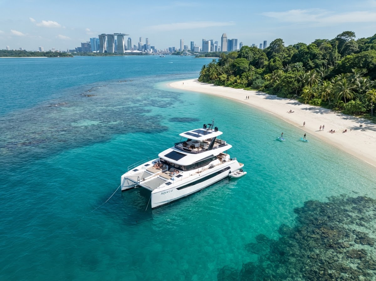 Azure Catamaran — Catamaran in Sentosa