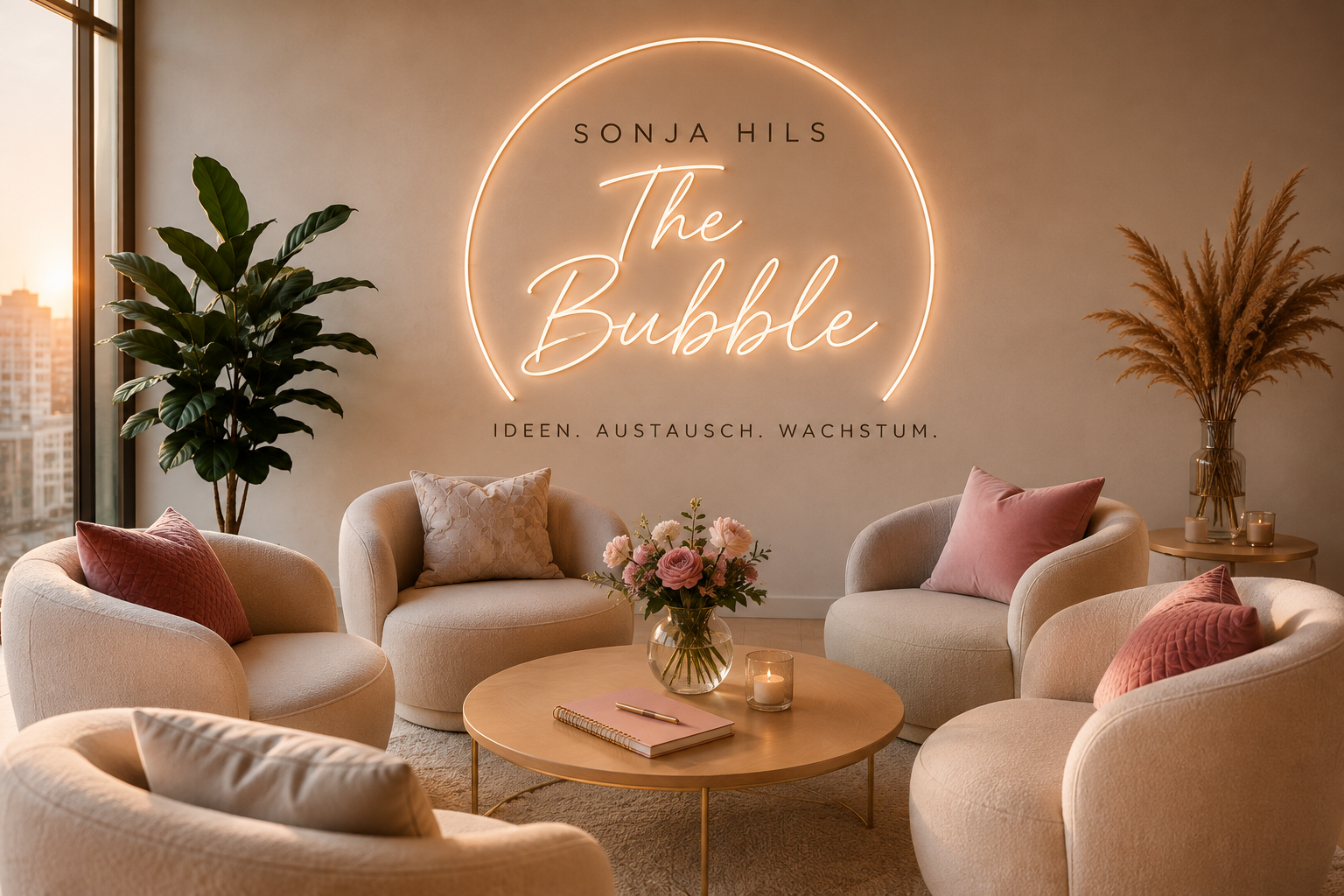 Sonja Hils – The Bubble – Ideen. Austausch. Wachstum.