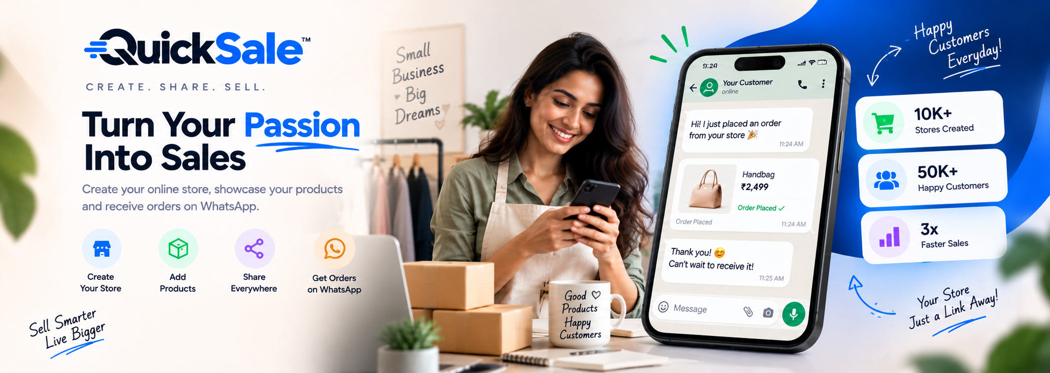 QuickSale - Turn Your Passion Into Sales