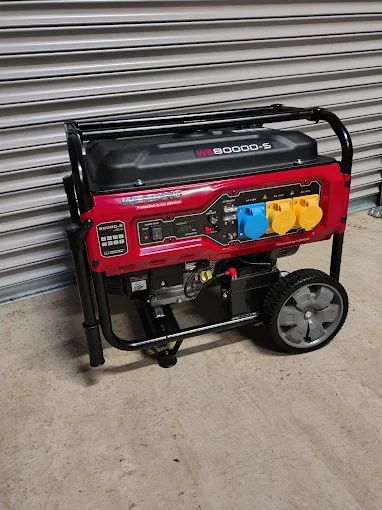Weibang commercial generator at RM Lawnmowers, Meath
