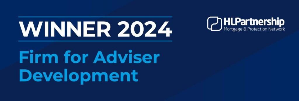 WINNER 2024 - Firm for Adviser Development - HLPartnership Mortgage & Protection Network