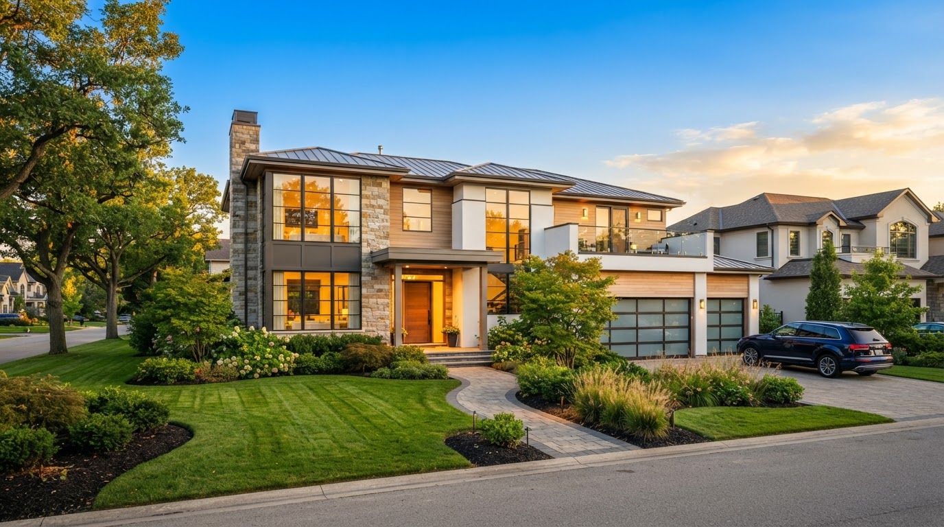Modern Suburban Estate