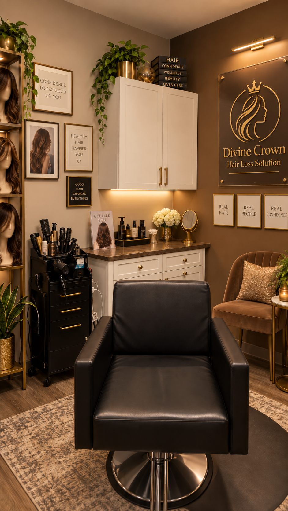 Divine Crown Private Studio Suite