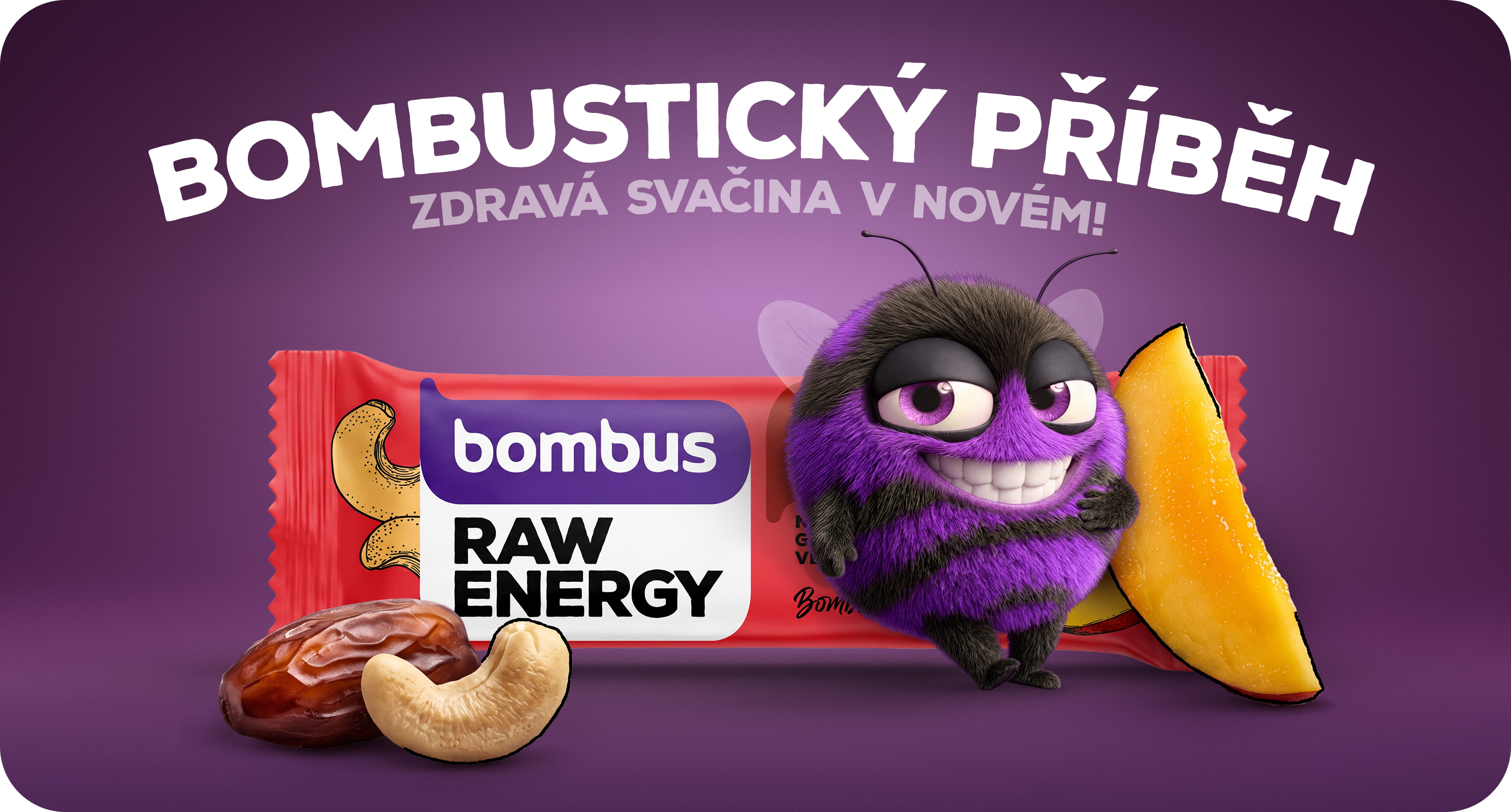 Bombustický příběh – hero klip s videem a produkty