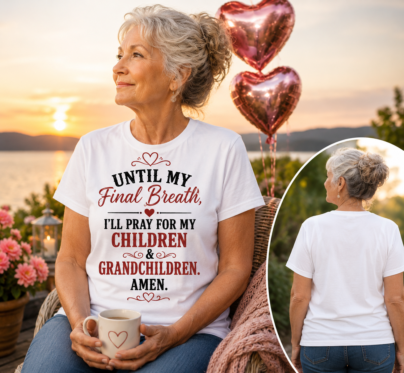 Until My Final Breath Pray For Children print design by Heart & Faith Studio