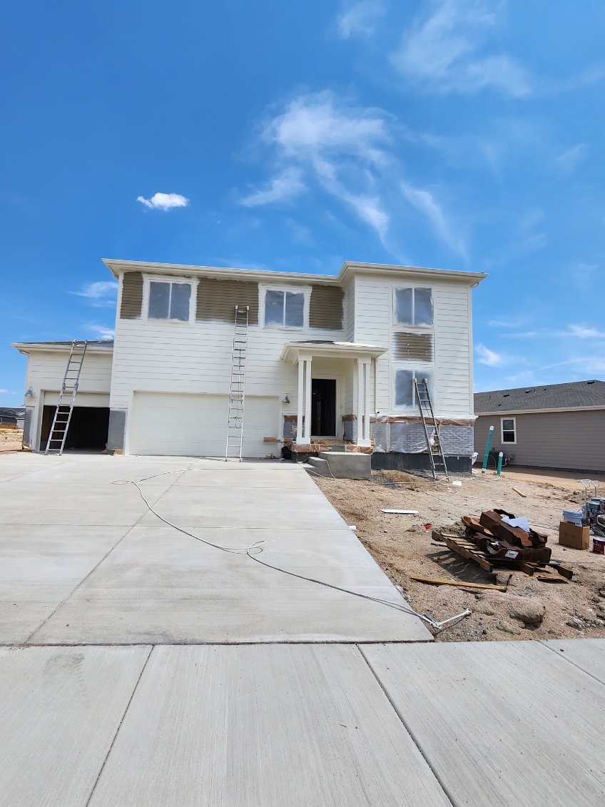 Suburban Two-Story Modern Exterior Upgrade