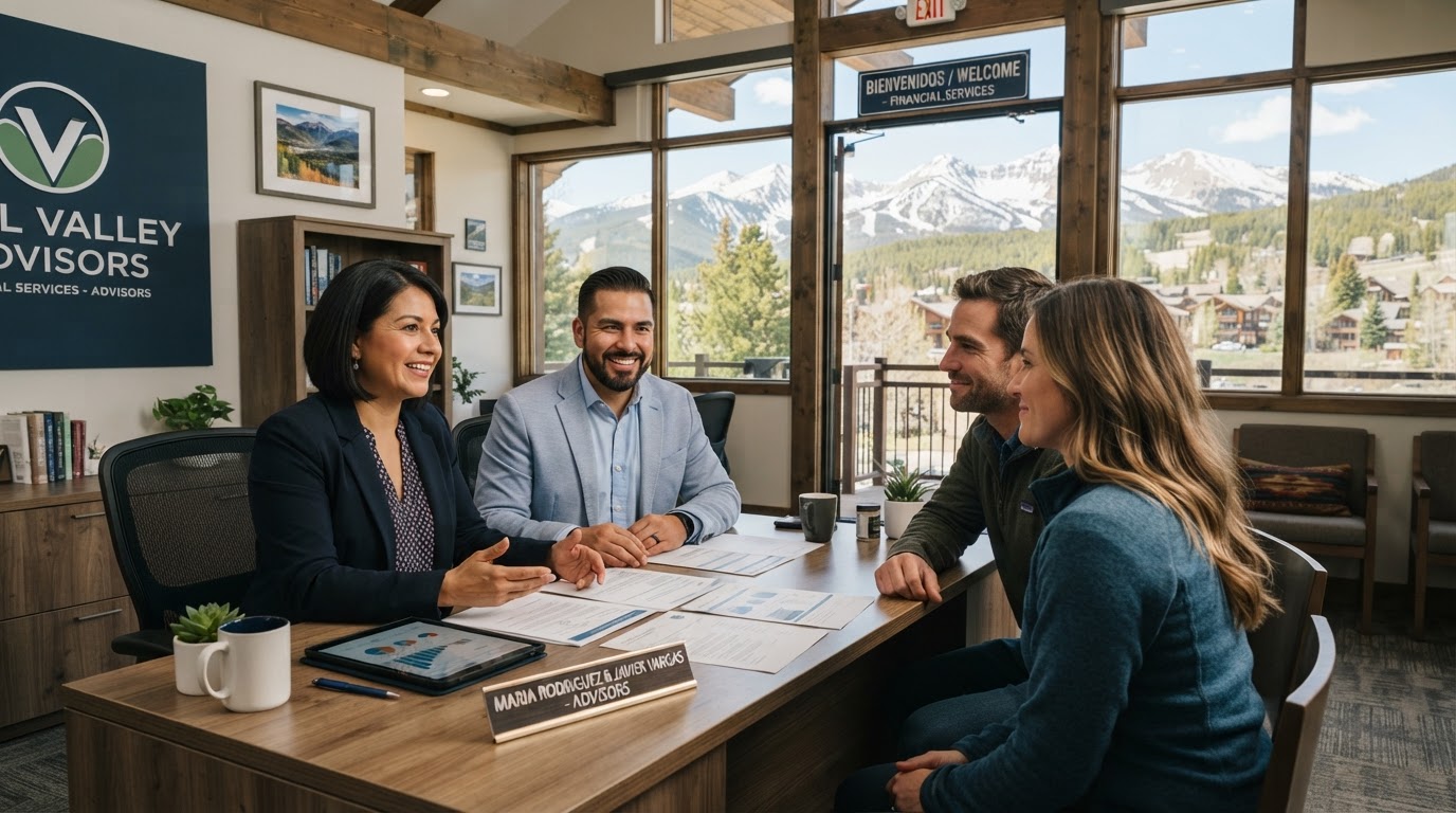 Oficina y equipo de Multiservicios Latino Colorado en Edwards, CO