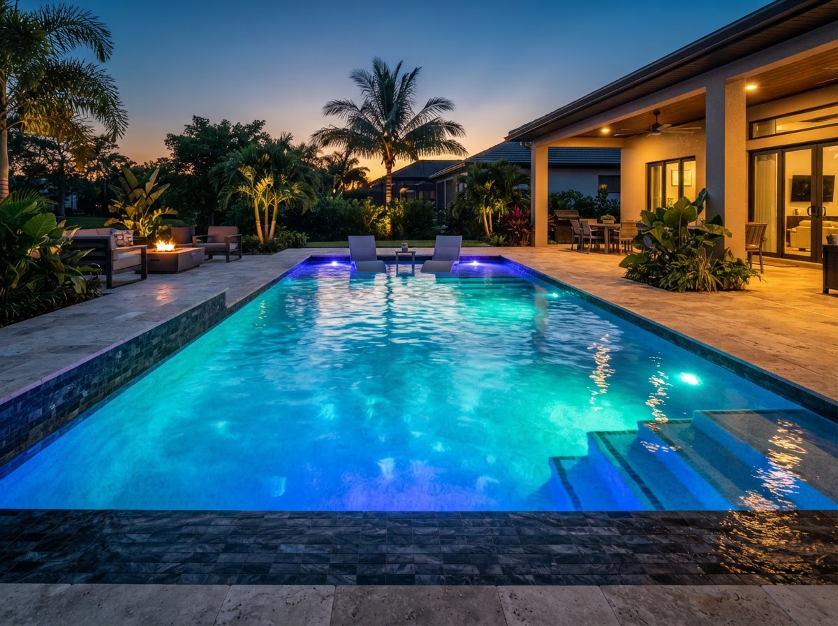 Pool Light Repair & Replacement by Aloha Pool Service in Sarasota, FL