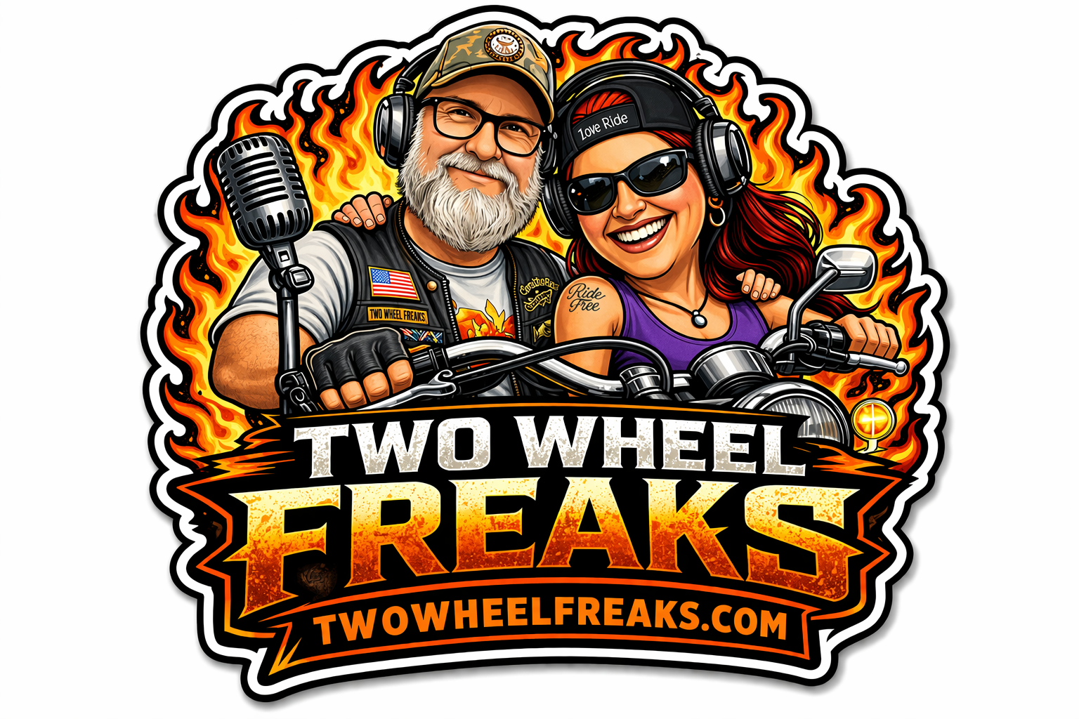 Two Wheel Freaks hosts Mac10 and Pinky